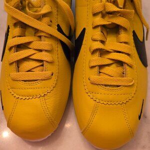 Nike Classic Cortez Premium "Bright Citron" Athletic Shoes Men's size 7